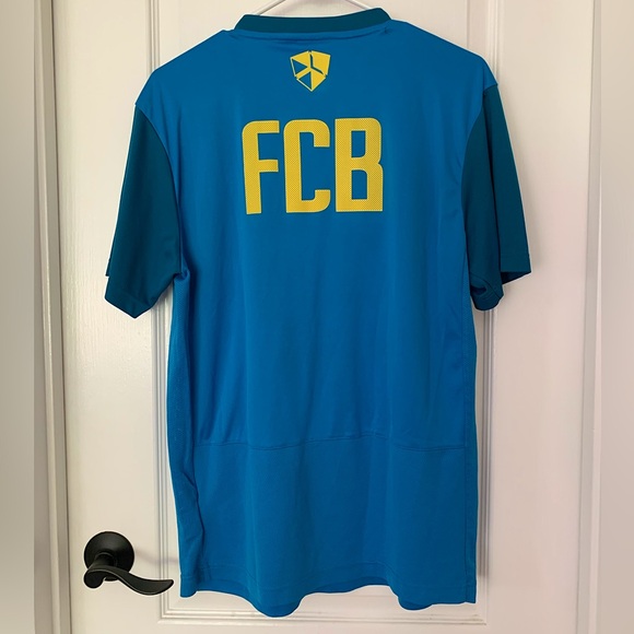 Nike FC Barcelona Football Soccer Authentic Training Jersey Dri-Fit - Picture 2 of 8